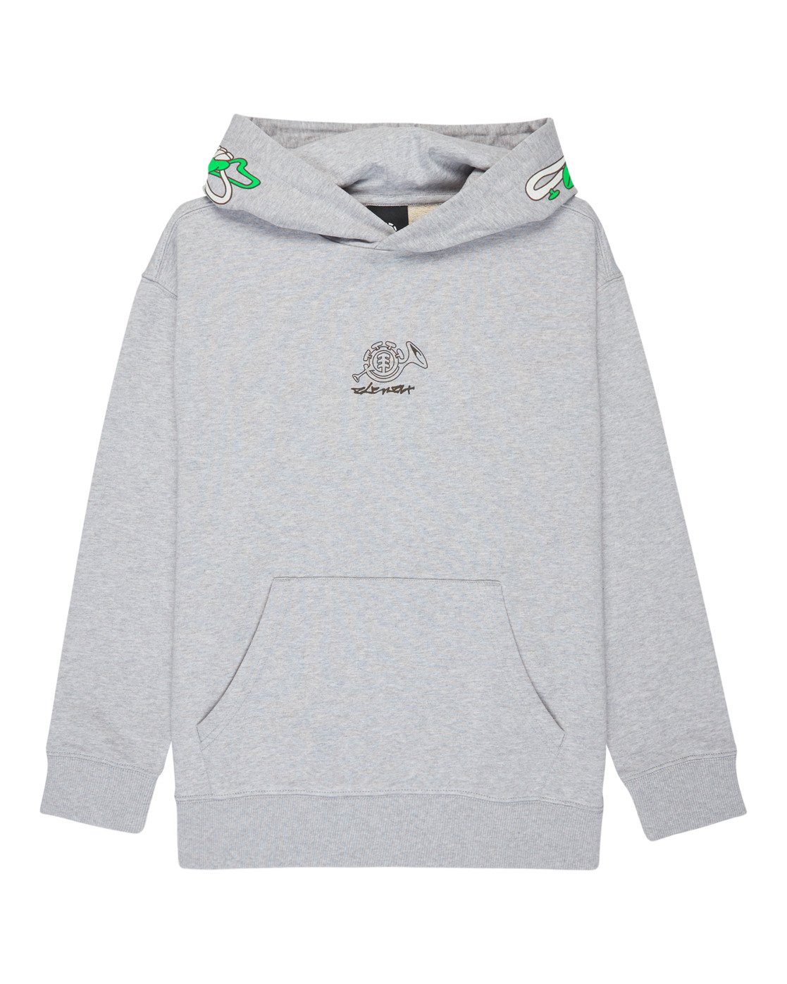 Horn - Boys 8-16's Grey Hoodie | Element