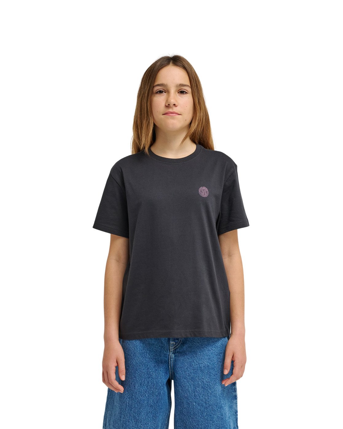 Lakeside - Boys 8-16's Black Short Sleeve T-Shirt | Element