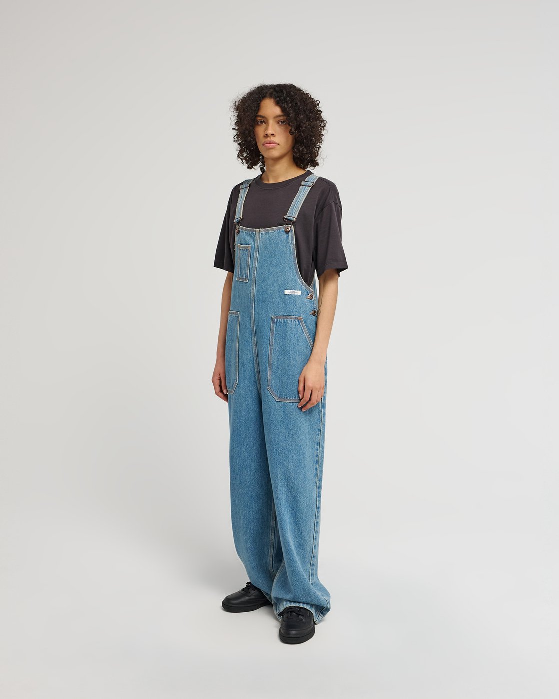 70 Dungaree Denim - Women's Blue Denim Dungarees | Element