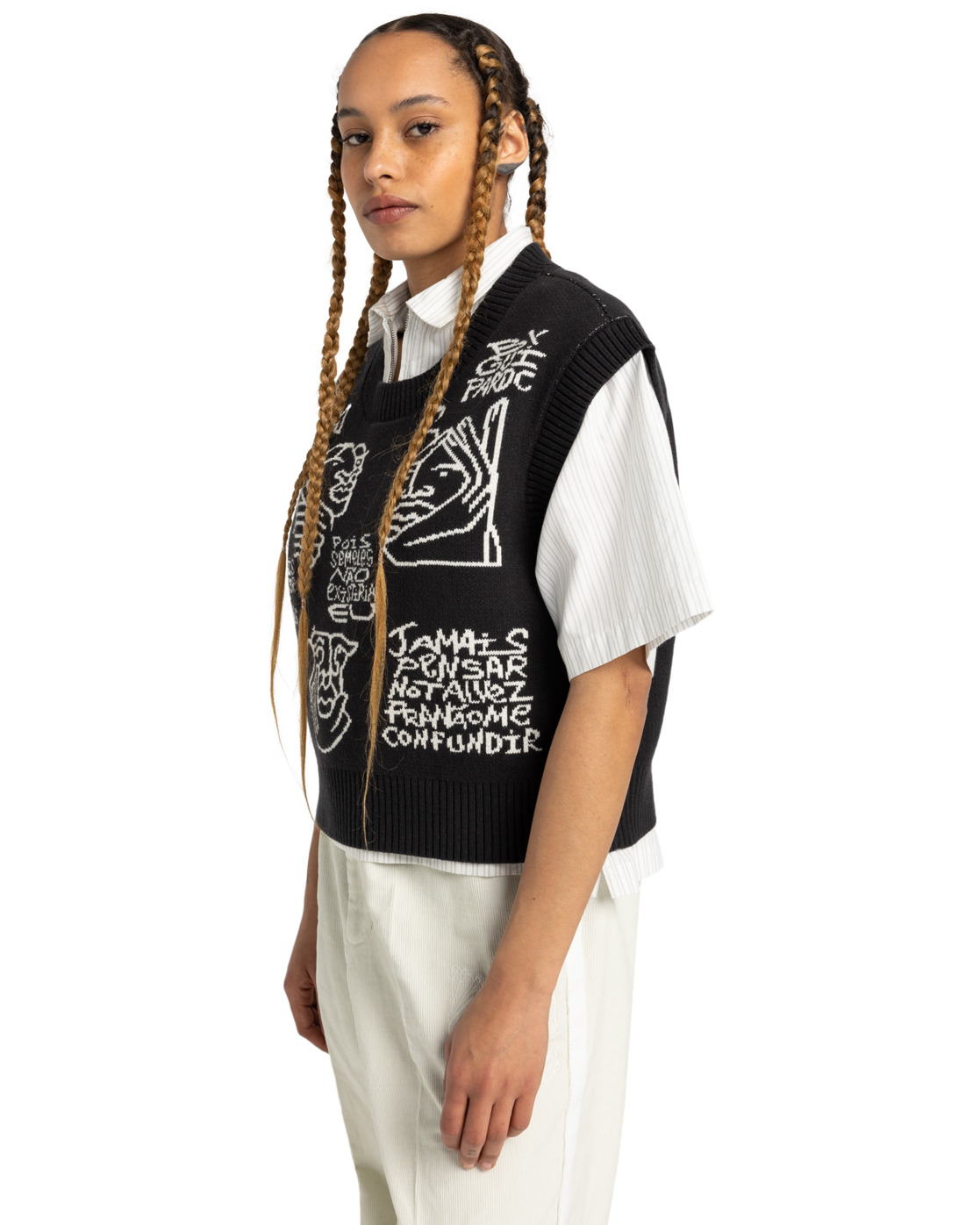 VMXE - Unisex's Brown Sweater Vest | Element