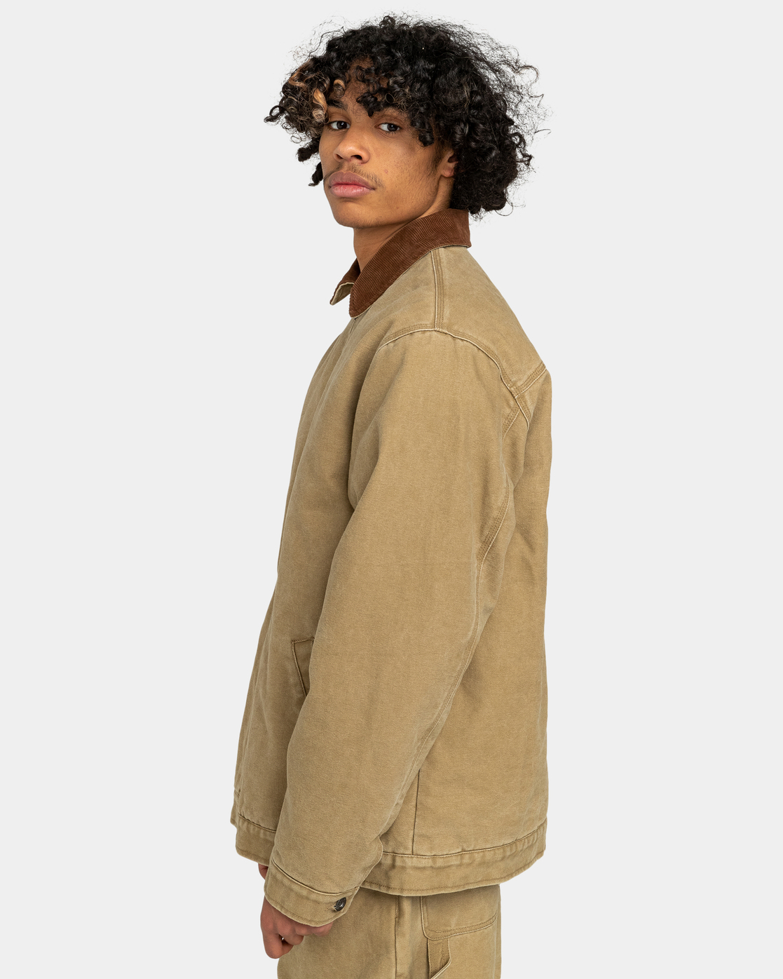 Vaquera VAQ06J001 KHAKI ファージャケット elyjk00173_element,w_kha_frt2.jpg