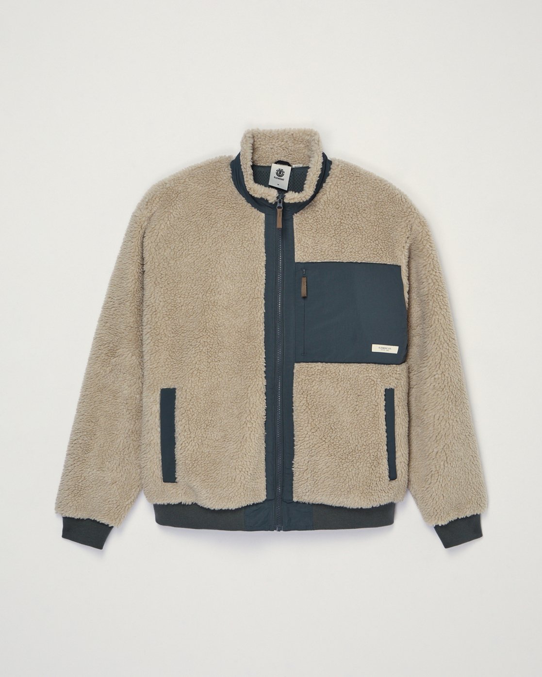 Oak Sherpa - Men's Beige Sherpa Jacket | Element