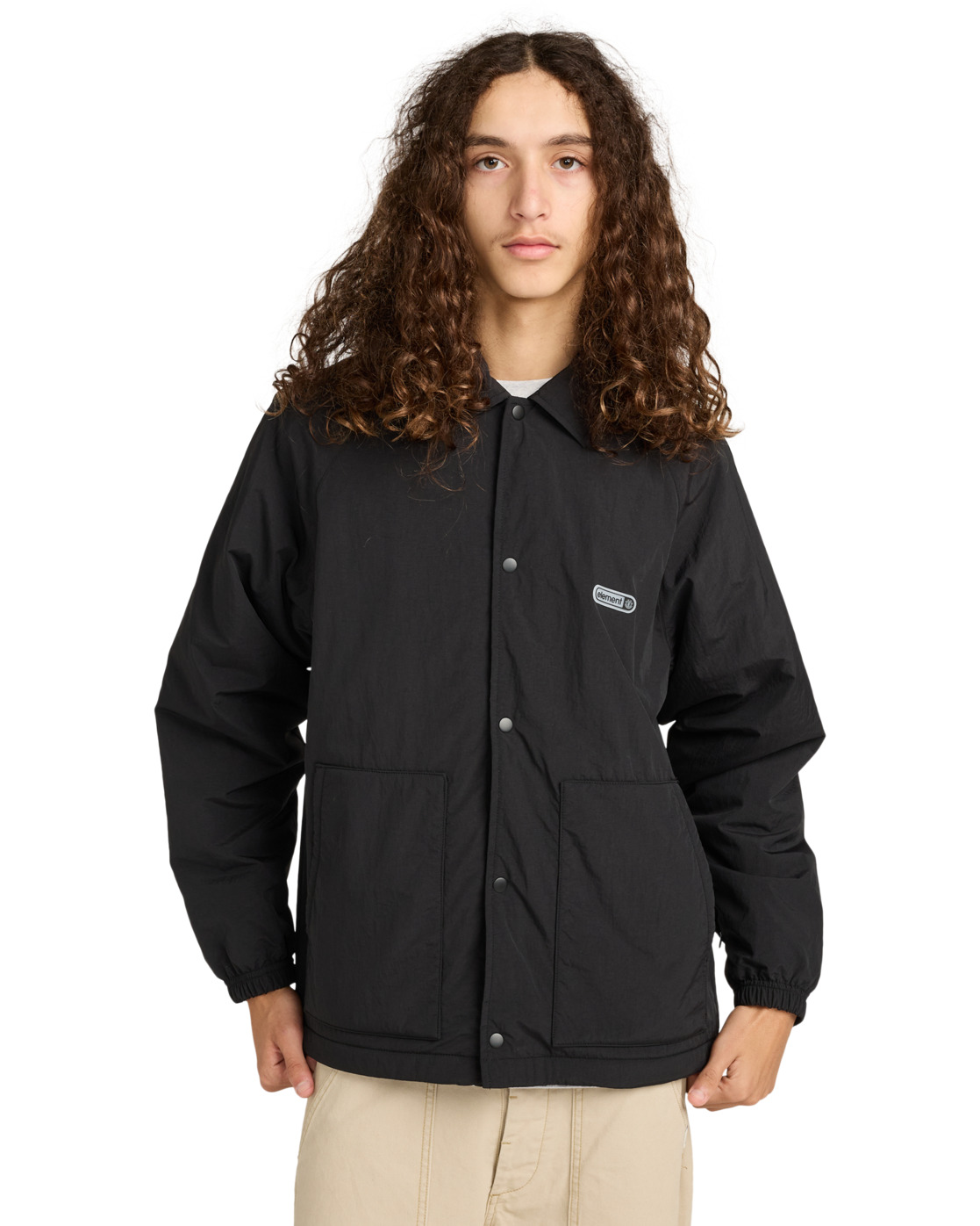 Coach Polar - Men's Black Coach Jacket | Element