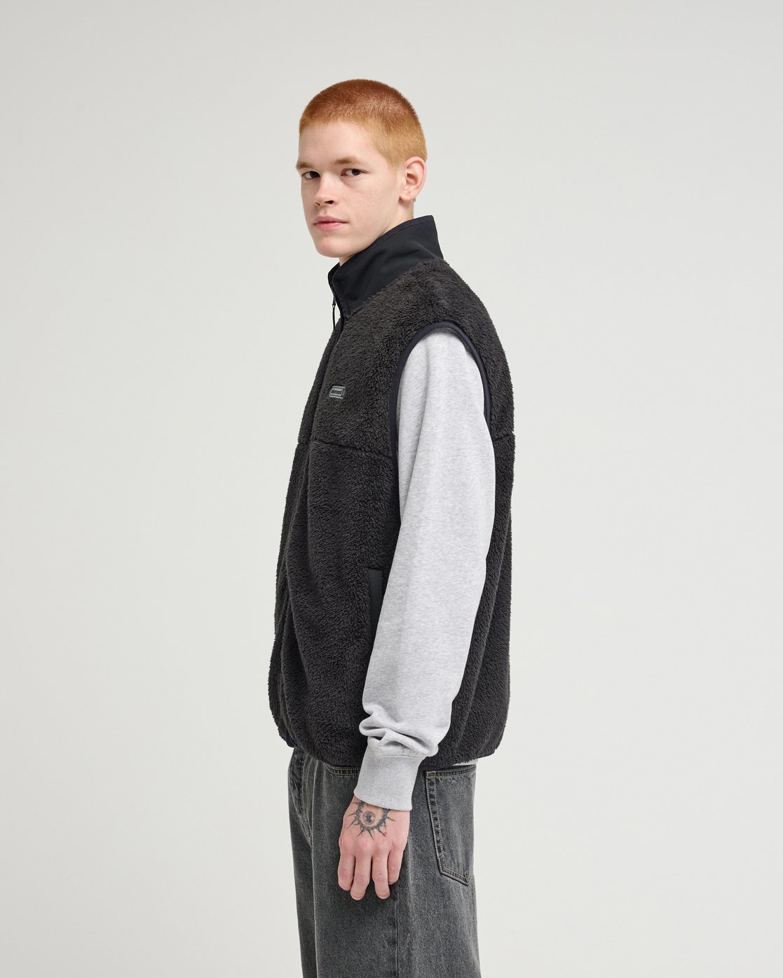 Classic - Men's Black Fleece Vest | Element