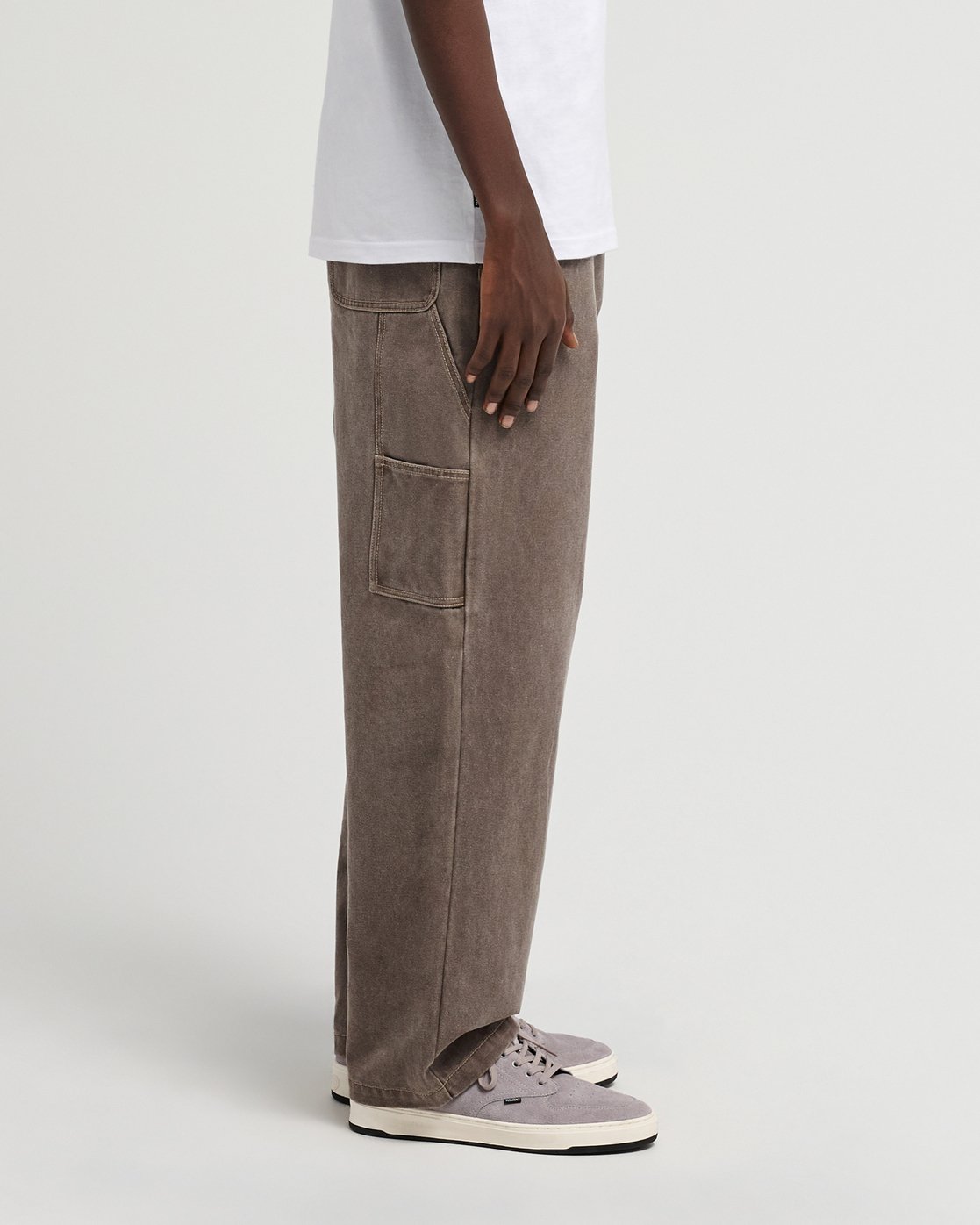 Big Canvas - Men's Brown Carpenter Trousers | Element