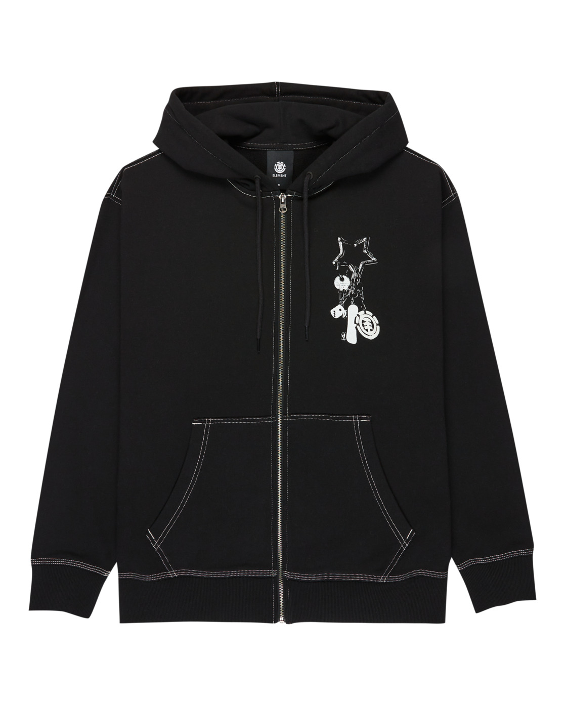 Keychain - Men's Black Zip-Up Hoodie | Element