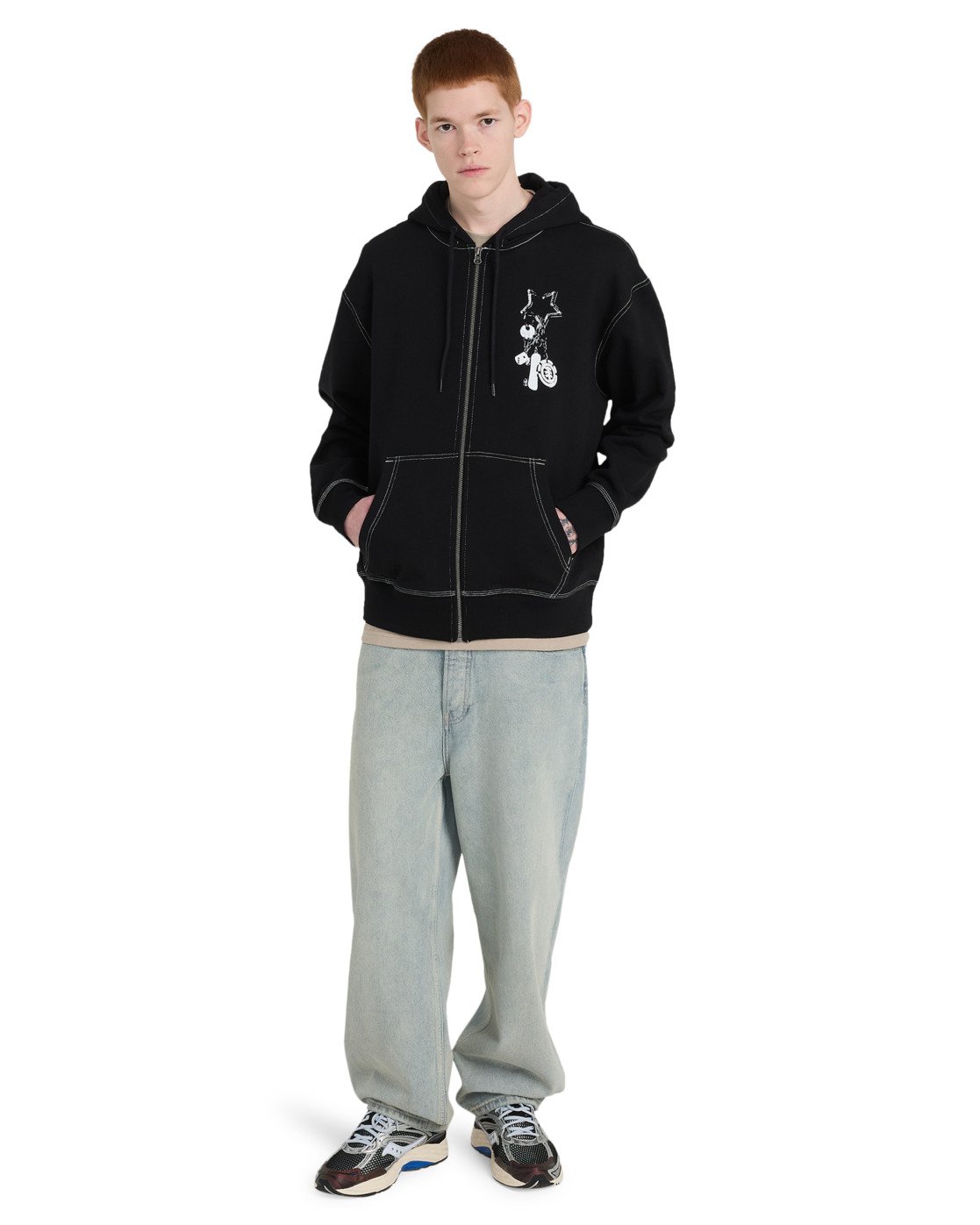 Keychain - Men's Black Zip-Up Hoodie | Element