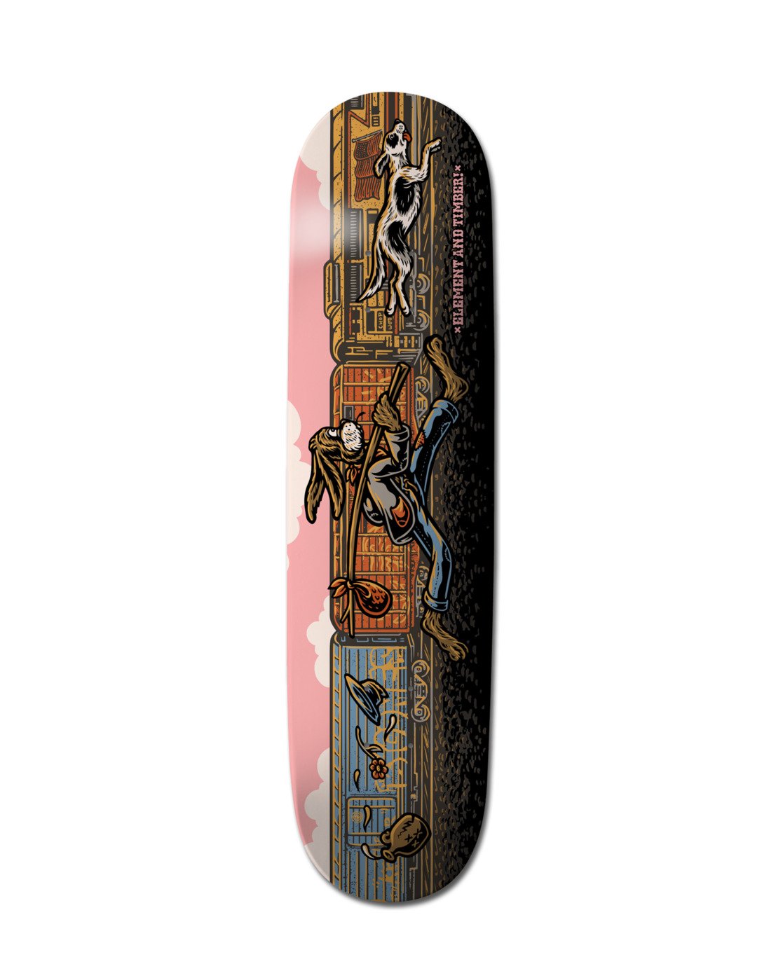 スケートボード Element x Timber! Skateboard Deck 8.5\