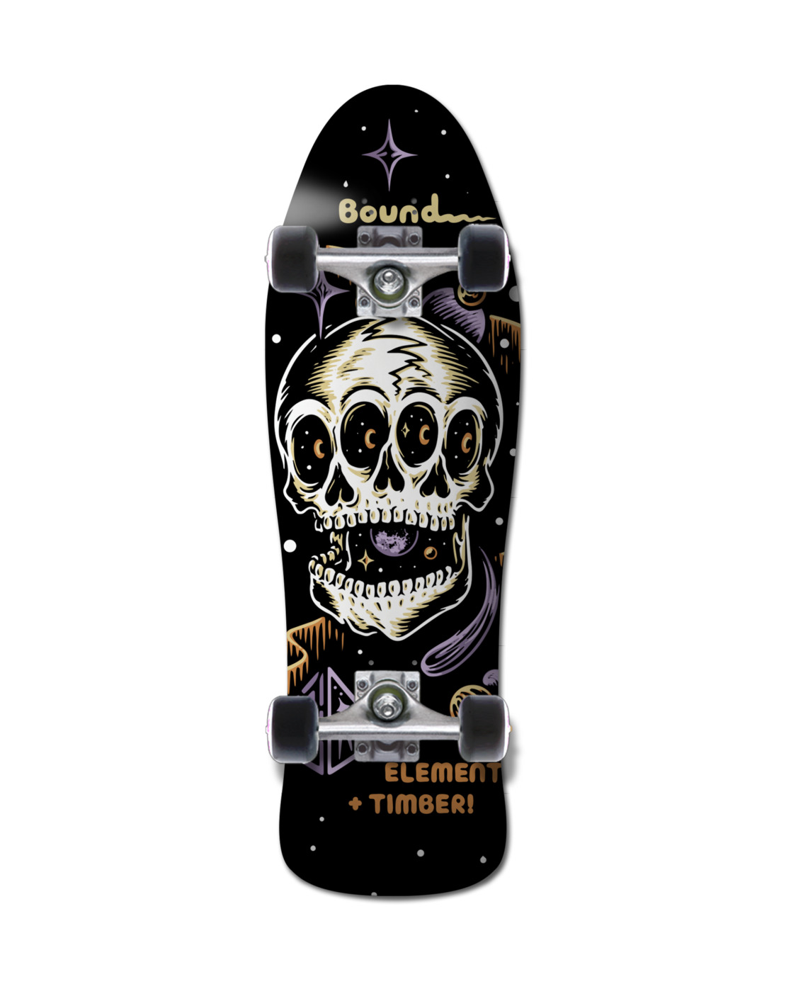 Element x Timber! Bound Cruiser - Skateboard - Unisex's Multi