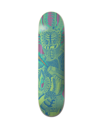 Element x Tetsunori Tawaraya Nick Gar - Skateboard Deck  ALYXD00396