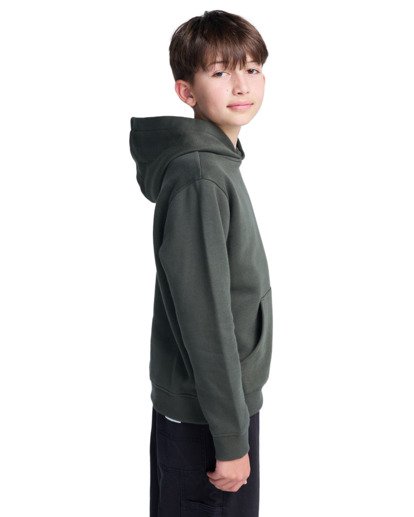 element, Icon Embroidery Po Y - Sweat à capuche pour Garçon 8-16 ans, FOREST NIGHT (csn0) Icon Embroidery Po Y - Hoodie for Boys 8-16  ELBFT00141