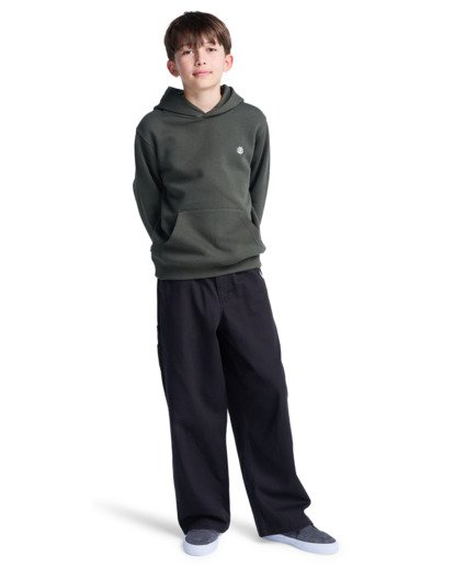 element, Icon Embroidery Po Y - Sweat à capuche pour Garçon 8-16 ans, FOREST NIGHT (csn0) Icon Embroidery Po Y - Hoodie for Boys 8-16  ELBFT00141