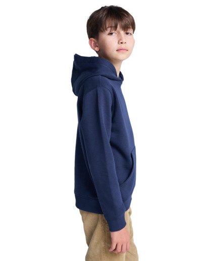 element, Icon Embroidery Po Y - Sweat à capuche pour Garçon 8-16 ans, ECLIPSE NAVY (ecn) Icon Embroidery Po Y - Hoodie for Boys 8-16  ELBFT00141