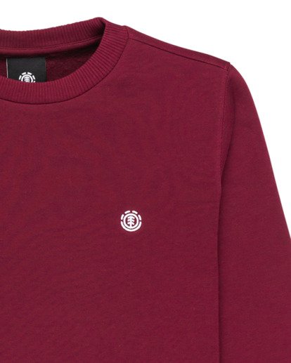 element, Icon Embroidery Cr Y - Sweatshirt for Boys 8-16, ZINFANDEL (rss0) Icon Embroidery Cr Y - Sweatshirt for Boys 8-16  ELBFT00144