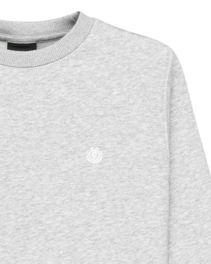 element, Icon Embroidery Cr Y - Sweatshirt for Boys 8-16, MID GREY HEATHER (sgbh) Icon Embroidery Cr Y - Sweatshirt for Boys 8-16  ELBFT00144