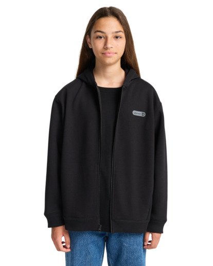 element, Capsule Rain Bp Y - Zip Hoodie for Boys 8-16, FLINT BLACK (fbk) Capsule Rain Bp Y - Zip Hoodie for Boys 8-16  ELBFT00148