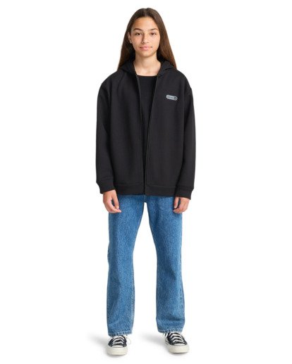 element, Capsule Rain Bp Y - Zip Hoodie for Boys 8-16, FLINT BLACK (fbk) Capsule Rain Bp Y - Zip Hoodie for Boys 8-16  ELBFT00148