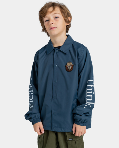 Element x Smokey Bear Please - Coaches Jacket for Boys 8-16  ELBJK00108