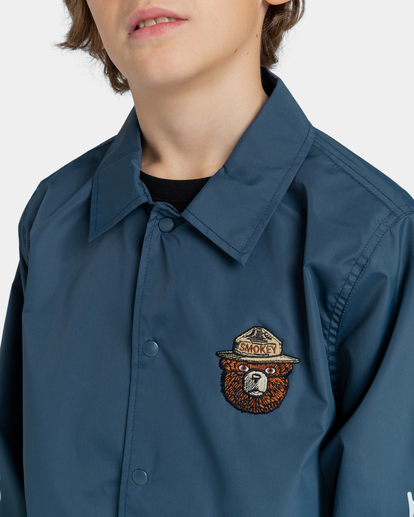 Element x Smokey Bear Please - Coaches Jacket for Boys 8-16  ELBJK00108