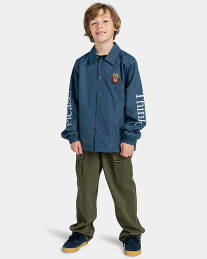 Element x Smokey Bear Please - Coaches Jacket for Boys 8-16  ELBJK00108