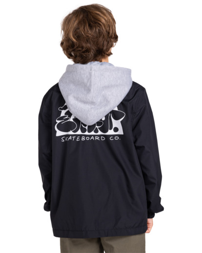 Woods - Hooded Coach Jacket for Boys 8-16  ELBJK00120