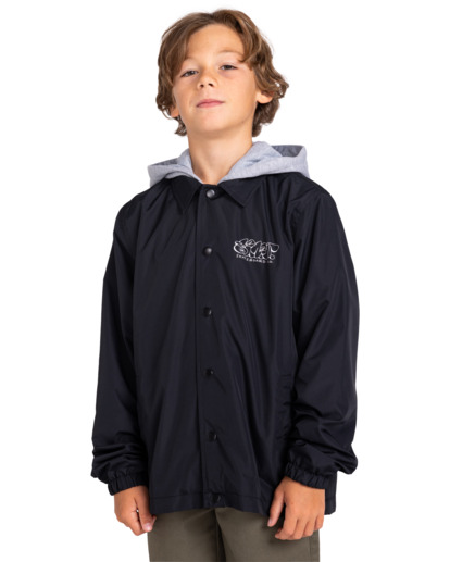 Woods - Hooded Coach Jacket for Boys 8-16  ELBJK00120