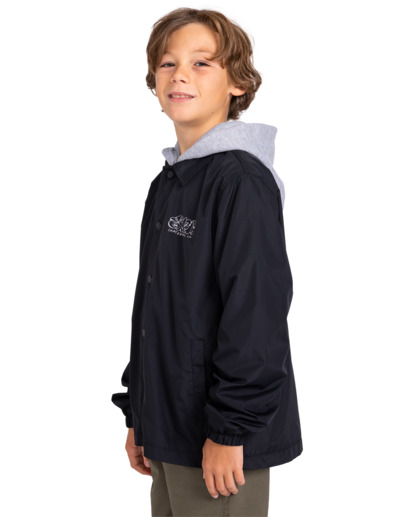 Woods - Hooded Coach Jacket for Boys 8-16  ELBJK00120