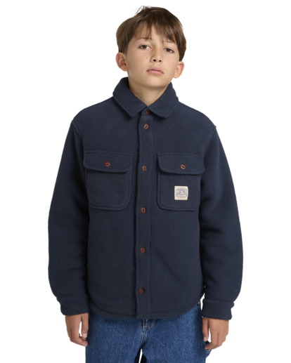 Hueco North  - Sherpa Jacket for Boys 8 - 16  ELBJK00125