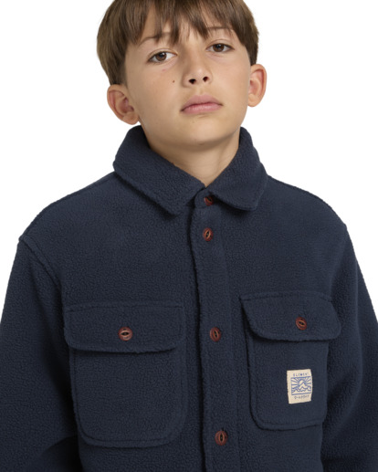 Hueco North  - Sherpa Jacket for Boys 8 - 16  ELBJK00125