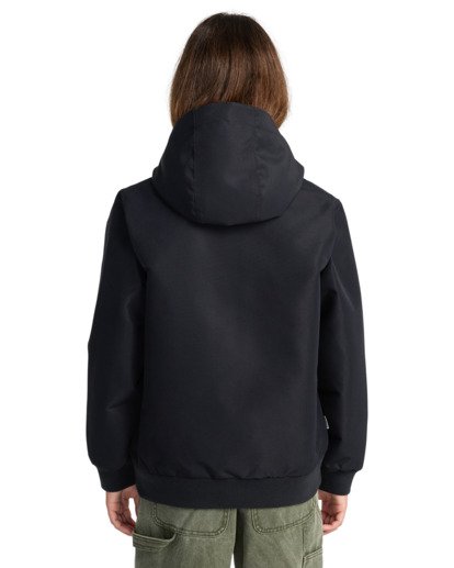 element, Dulcey Y - Bomberjacke mit Kapuze für Jungen 8-16, FLINT BLACK (fbk) Dulcey Y - Bomber Jacket for Boys 8-16  ELBJK00135