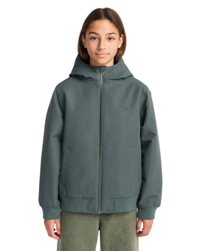 element, Dulcey Y - Bomberjacke mit Kapuze für Jungen 8-16, ARDOISE (krn0) Dulcey Y - Bomber Jacket for Boys 8-16  ELBJK00135