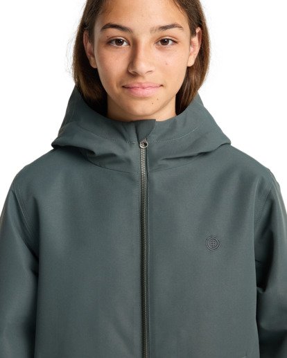 element, Dulcey Y - Bomberjacke mit Kapuze für Jungen 8-16, ARDOISE (krn0) Dulcey Y - Bomber Jacket for Boys 8-16  ELBJK00135