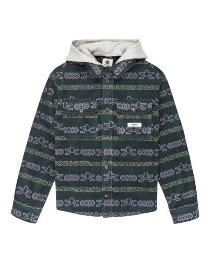 Polar Hooded Overshirt Y - Overshirt for Boys 8-16  ELBJK00137