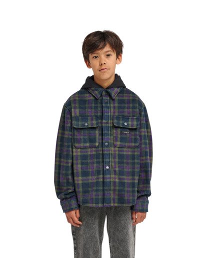 Polar Hooded Overshirt Y  ELBJK00137