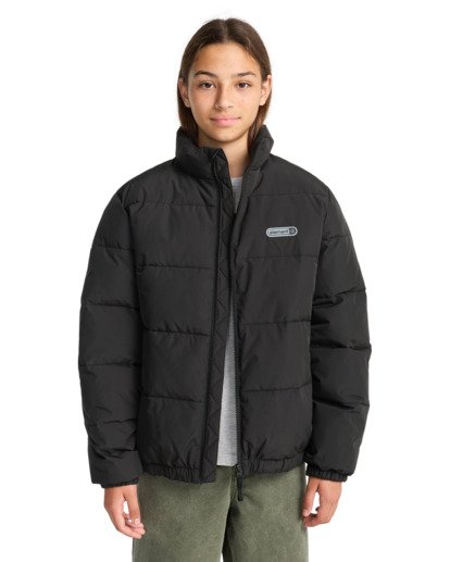 element, Classic Puffer Y - Steppjacke für Jungen 8-16, FLINT BLACK (fbk) Classic Puffer Y - Puffer Jacket for Boys 8-16  ELBJK00140