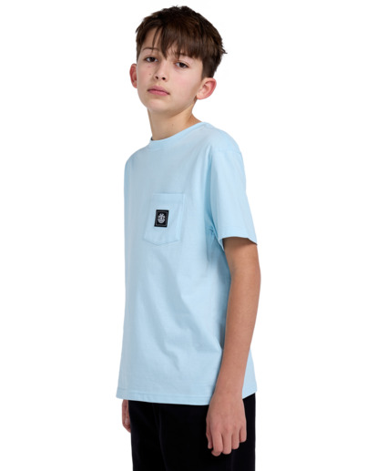 Icon Label - Short Sleeves Pocket T-Shirt for Boys 8 - 16  ELBKT00114