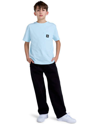 Icon Label - Short Sleeves Pocket T-Shirt for Boys 8 - 16  ELBKT00114