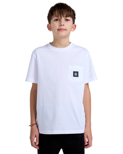 Icon Label - Short Sleeves Pocket T-Shirt for Boys 8 - 16  ELBKT00114