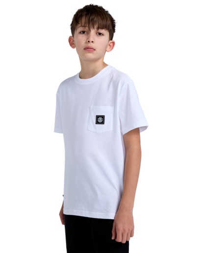 Icon Label - Short Sleeves Pocket T-Shirt for Boys 8 - 16  ELBKT00114