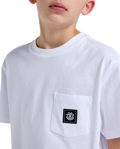 Icon Label - Short Sleeves Pocket T-Shirt for Boys 8 - 16  ELBKT00114