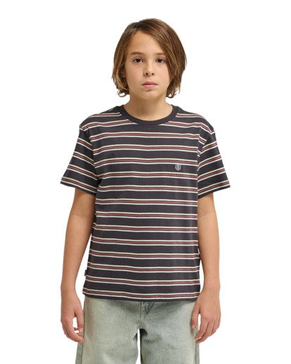Icon Embroidery - Short Sleeve T-Shirt for Boys 8-16  ELBKT00119