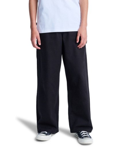 element, Big Carpenter Twill Y - Carpenter Trousers for Boys 8-16, FLINT BLACK (fbk) Big Carpenter Twill Y - Carpenter Trousers for Boys 8-16  ELBNP00123