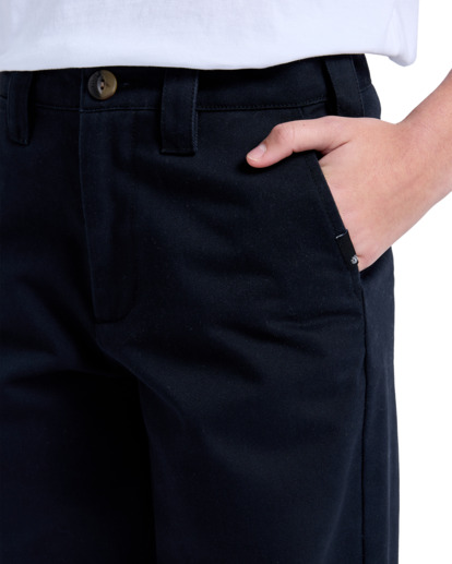 Relax Work Y - Chino Trousers for Boys 8-16  ELBNP00124