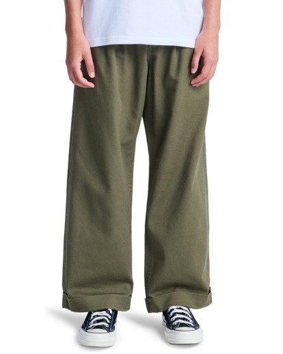 element, Big Pleated Y - Chino Trousers for Boys 8-16, KALAMATA (gzh0) Big Pleated Y - Chino Trousers for Boys 8-16  ELBNP00129