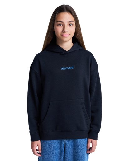 element, Lowcase Bp Po Y - Hoodie voor Jongens 8-16, FLINT BLACK (fbk) Lowcase Bp Po Y - Hoodie for Boys 8-16  ELBSF00197