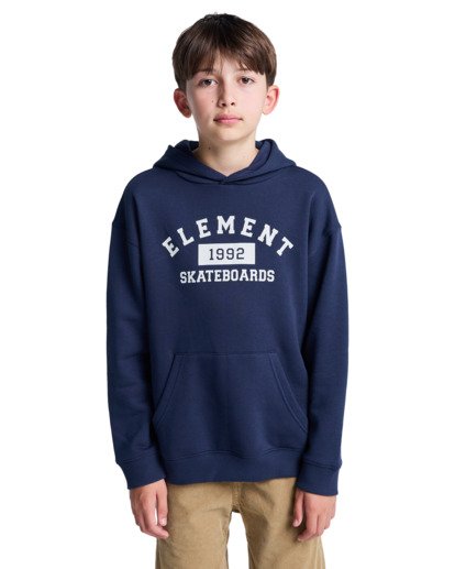 element, Home Team Po Y - Sweat à capuche pour Garçon 8-16 ans, ECLIPSE NAVY (ecn) Home Team Po Y - Hoodie for Boys 8-16  ELBSF00198