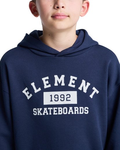 element, Home Team Po Y - Sweat à capuche pour Garçon 8-16 ans, ECLIPSE NAVY (ecn) Home Team Po Y - Hoodie for Boys 8-16  ELBSF00198