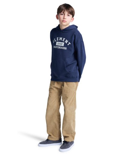 element, Home Team Po Y - Sweat à capuche pour Garçon 8-16 ans, ECLIPSE NAVY (ecn) Home Team Po Y - Hoodie for Boys 8-16  ELBSF00198