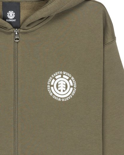 element, Seal Bp Y - Zip Hoodie for Boys 8-16, KALAMATA (gzh0) Seal Bp Y - Zip Hoodie for Boys 8-16  ELBSF00199