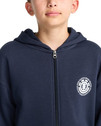 element, Seal Bp Y - Zip Hoodie for Boys 8-16, ECLIPSE NAVY (ecn) Seal Bp Y - Zip Hoodie for Boys 8-16  ELBSF00199